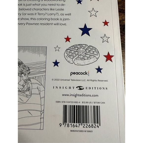 Parks and Recreation: The Official Coloring Book: Coloring Books for Adults New - Picture 4 of 5